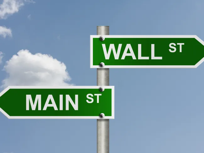 Wall Street Main Street